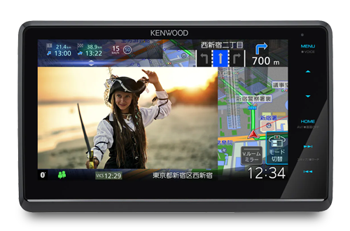 KENWOOD MDV-D406BTW ラジオ・コンポ