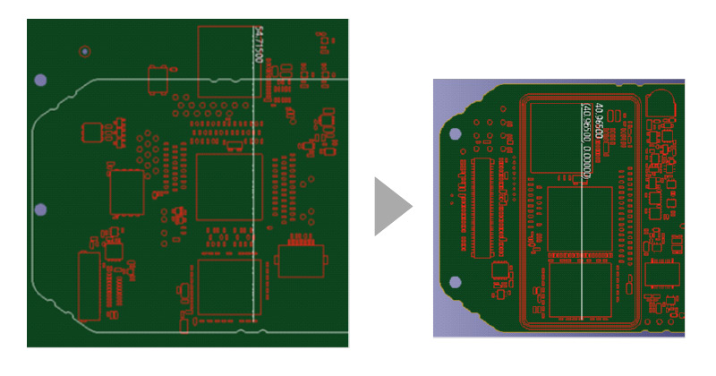 High-density tri-band structure