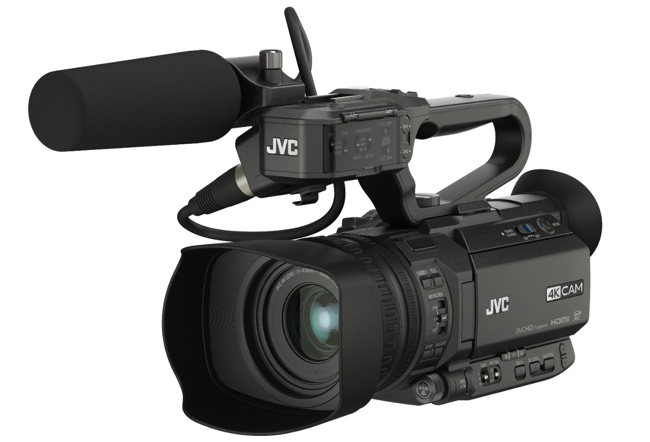 業務用4Kメモリーカードカメラレコーダー 「GY-HM170」