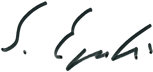 Signature of Shoichiro Eguchi