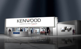 Fig:Rendering of Kenwood booth