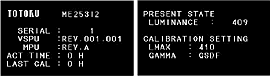 OSD Information Display