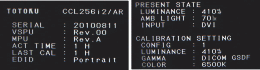 OSD Information Display