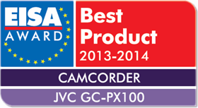 EISA AWARD Best Product 2013-2014 CAMCORDER JVC GC-PX100